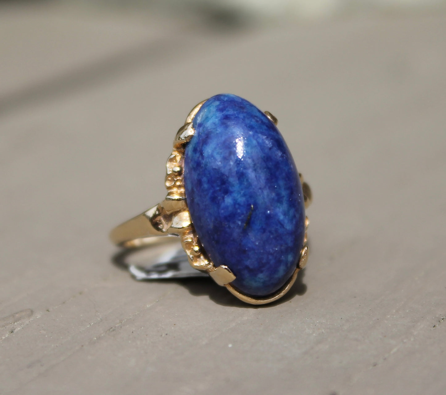 14kyg Lapis Ring