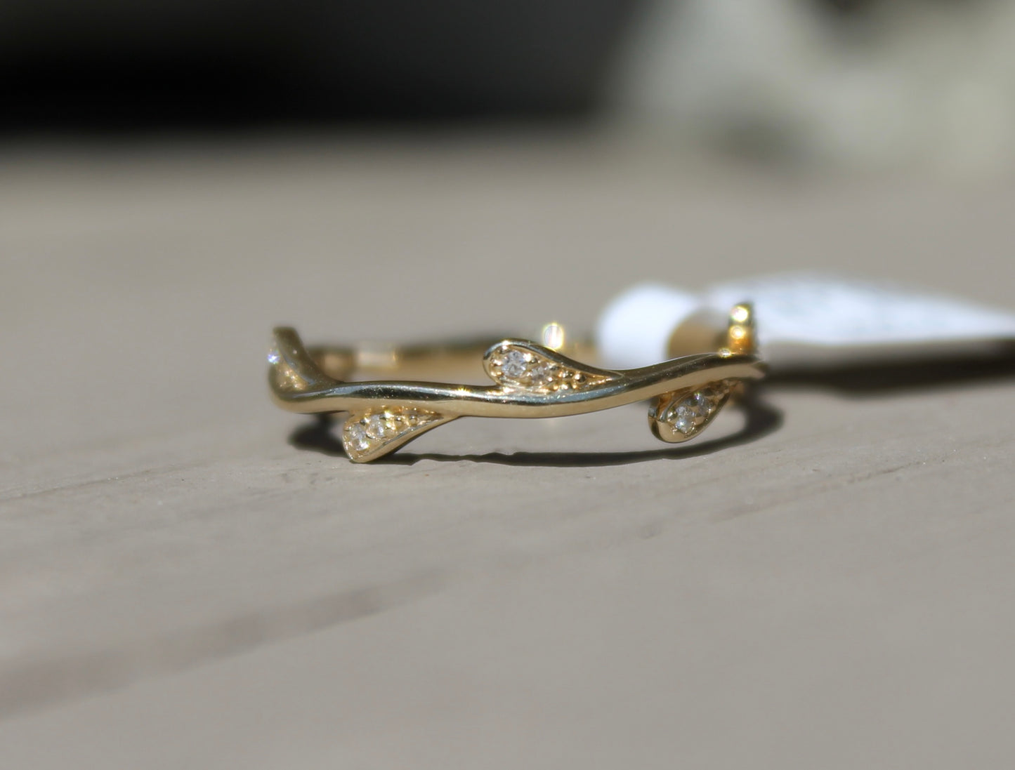 14kyg Vine Diamond Ring