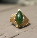 14kyg 60's Jade Ring