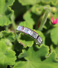 18kwg 2.05ctw Emerald Cut Diamond Bezel Band
