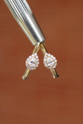 14kyg 0.28ctw Diamond Huggie Earrings