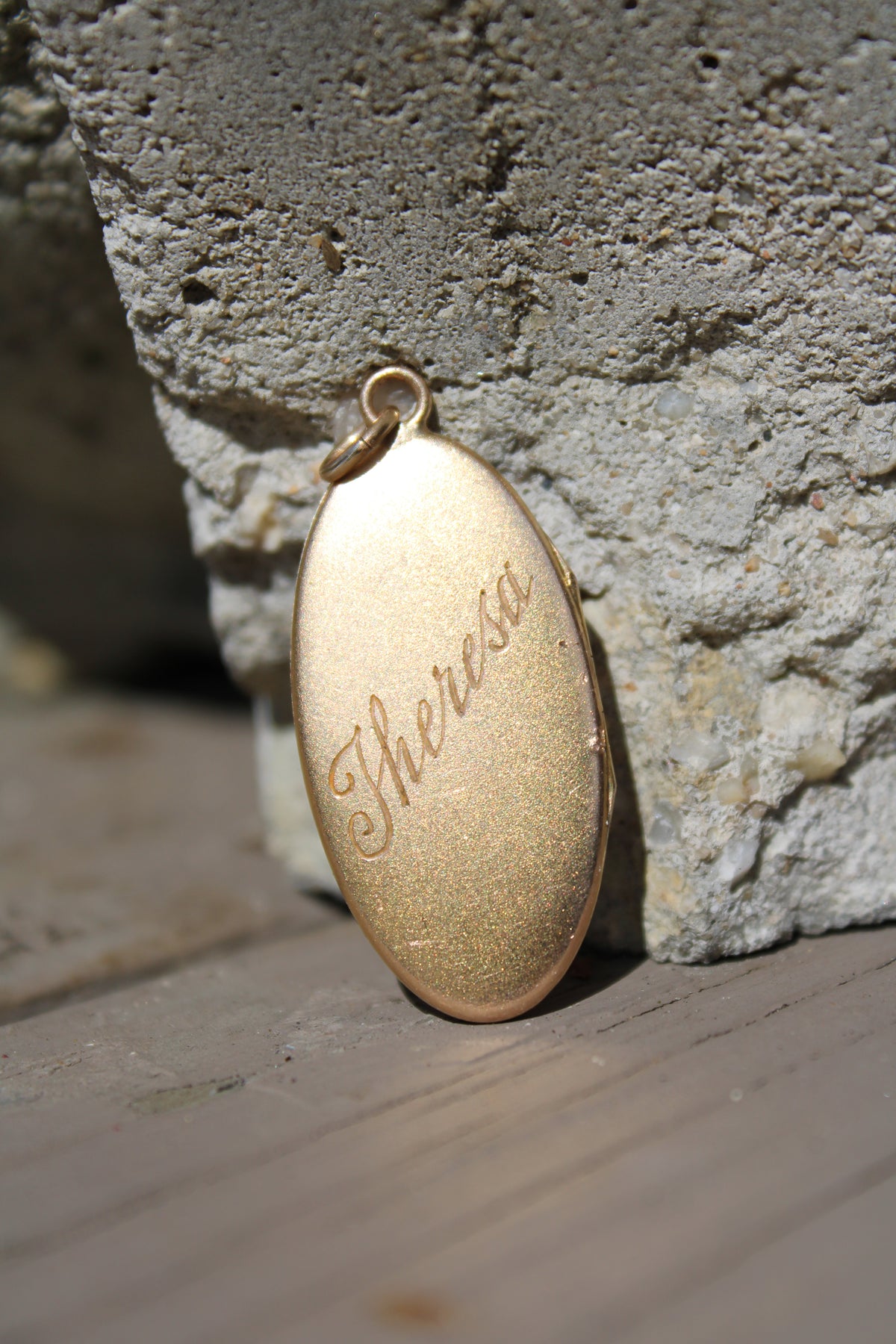 Gold Filled Antique Oval Locket