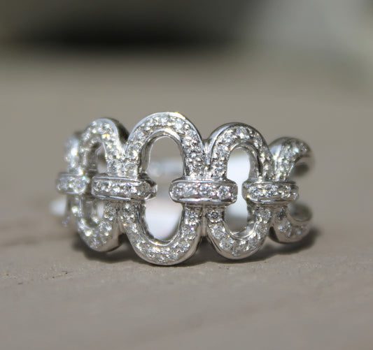 18kwg Diamond  Band 0.44ctw