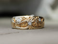14kyg Tree of Life Diamond Band
