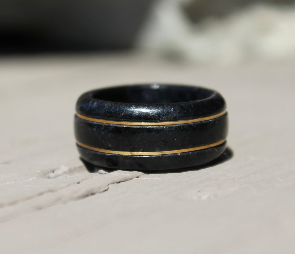 14kyg Ross Simons Black Jade Ring