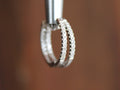 14kwg 0.25ctw Diamond Diamond In/Out Hoops
