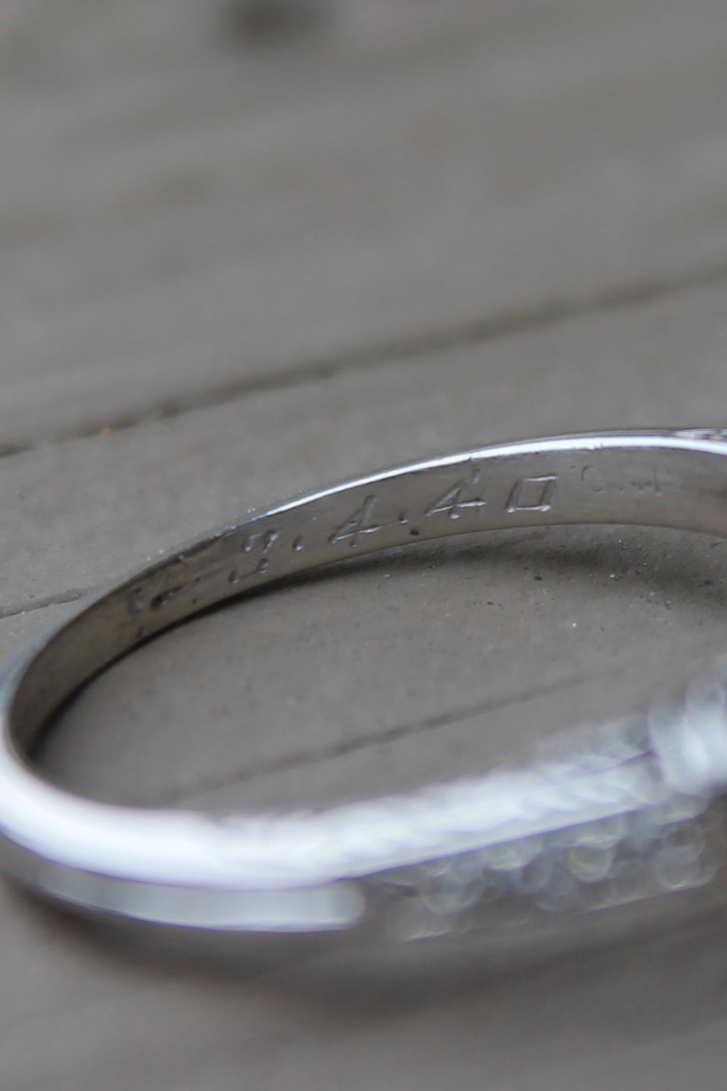 Platinum Art Deco Sapphire & Diamond Ring