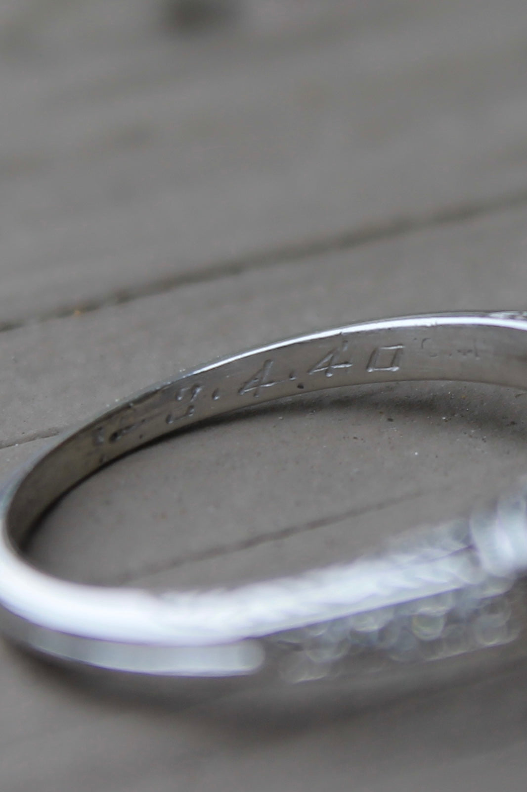 Platinum Art Deco Sapphire & Diamond Ring