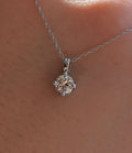 14kw 0.42ct Diamond Solitaire Necklace