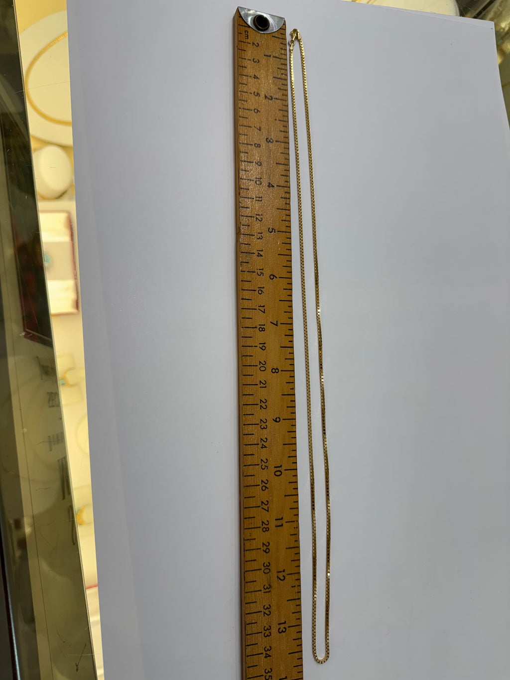 Box Chain 1.4mm 18kyg 28"