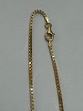 Box Chain 1.4mm 18kyg 28"