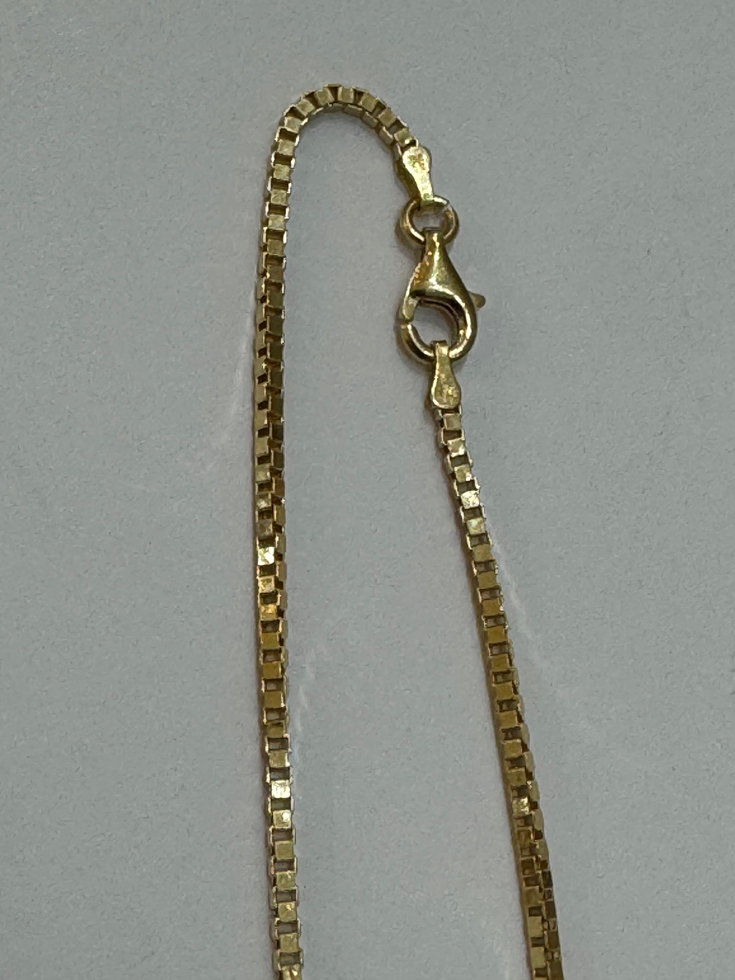 Box Chain 1.4mm 18kyg 28"