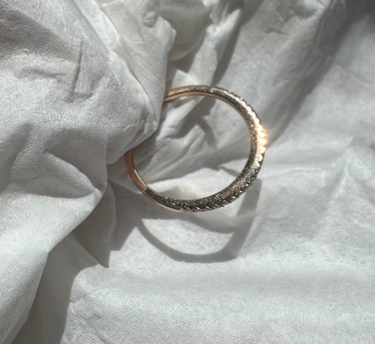 Diamond Ring .13ctw 14krg