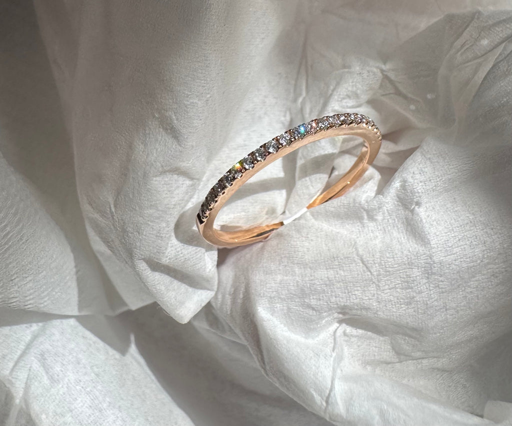 Diamond Ring .13ctw 14krg