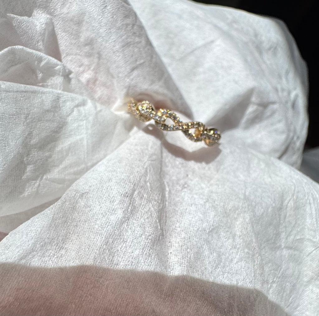 Diamond Band .19ctw 14ky