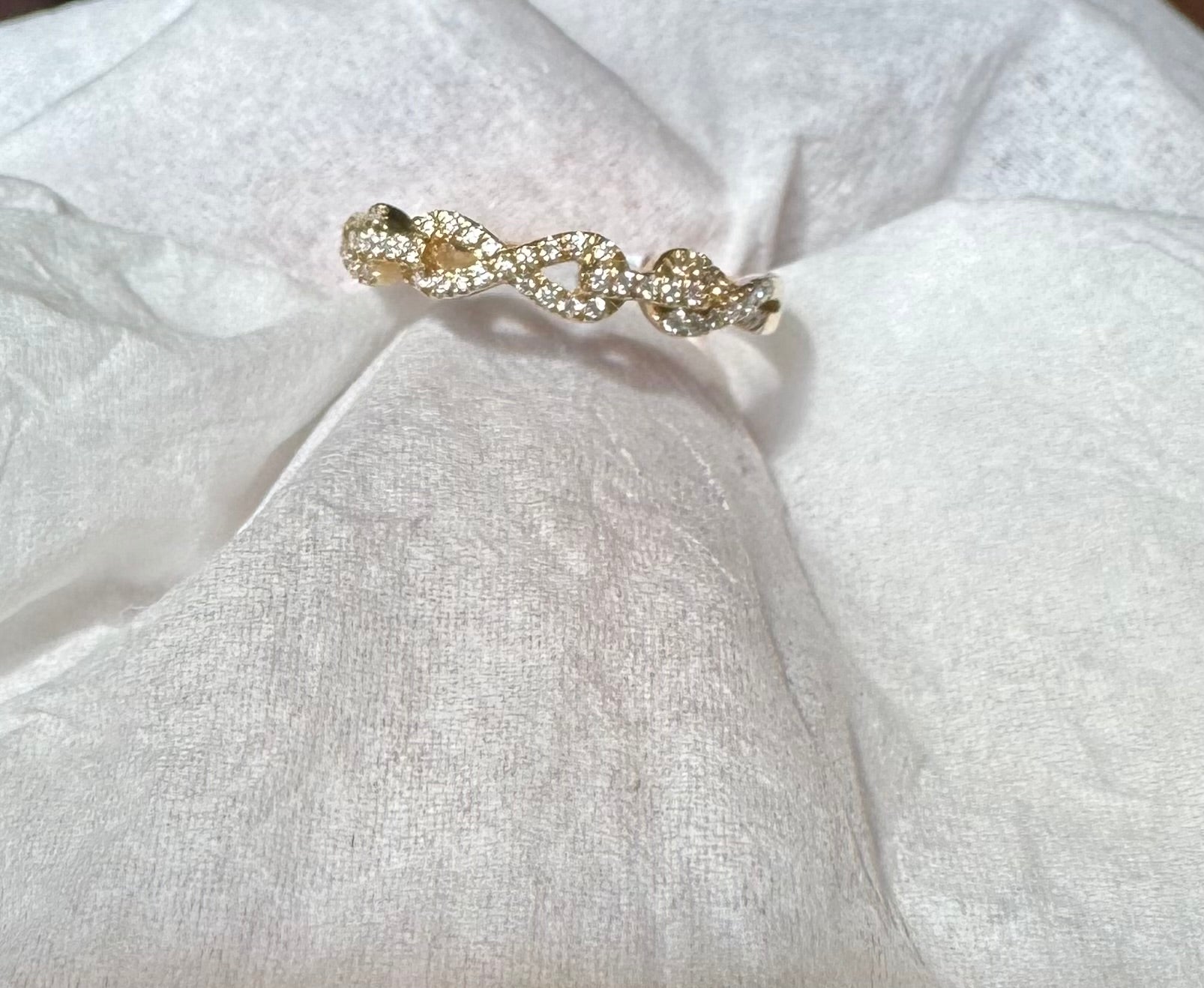 Diamond Band .19ctw 14ky
